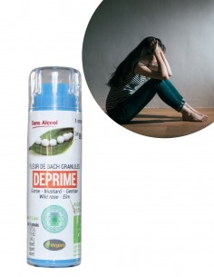 Complexe Déprime Bio sans alcool – Granules Fleurs de Bach Kosmeo