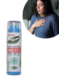 Complexe Angoisse Bio sans alcool – Granules Fleurs de Bach Kosmeo
