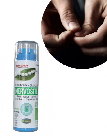 Complexe Ménopause Bio sans alcool – Granules Fleurs de Bach Kosmeo
