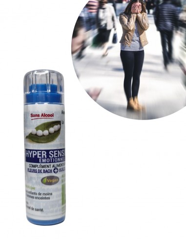 Complexe Hyper Sensibilité Bio sans alcool – Granules Fleurs de Bach Kosmeo