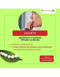 Complexe Anxiété Bio sans alcool – Granules Fleurs de Bach Kosmeo 2