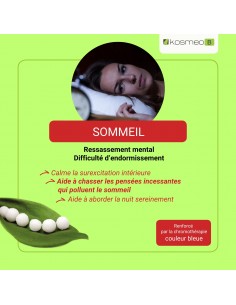 Complexe Sommeil Bio sans alcool – Granules Fleurs de Bach Kosmeo 2