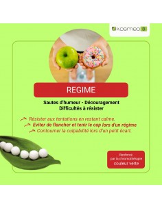 Complexe Régime Bio sans alcool – Granules Fleurs de Bach Kosmeo 2