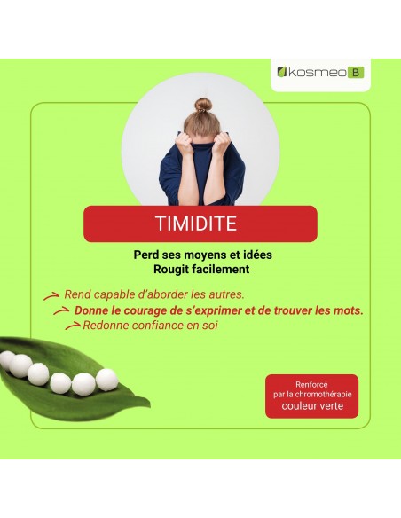 Fleurs de Bach Complexe Timidité – Aide à vaincre la gêne et à prendre la parole avec confiance