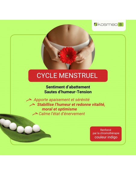 Fleurs de Bach Complexe Cycle Menstruel – Aide à équilibrer les émotions liées aux règles et aux variations hormonales