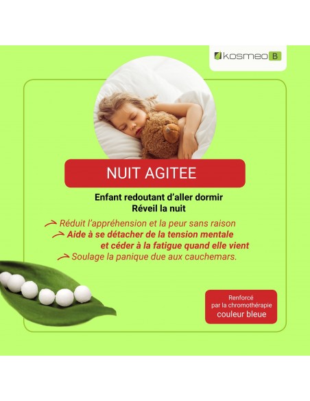 Fleurs de Bach Complexe Nuit Agitée – Aide à apaiser les réveils nocturnes et favoriser un sommeil serein