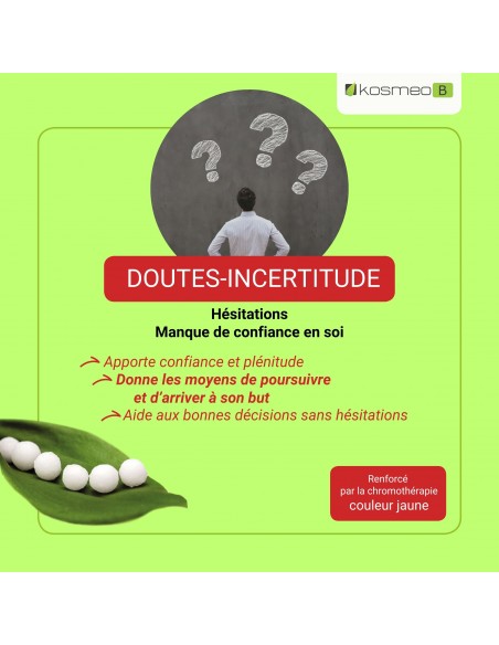 Fleurs de Bach Complexe Doutes Indécisions – Aide à clarifier les choix et renforcer la confiance