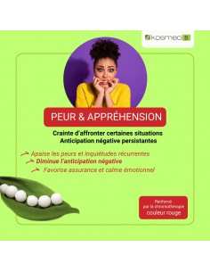 Complexe Peurs Bio sans alcool – Granules Fleurs de Bach Kosmeo 2