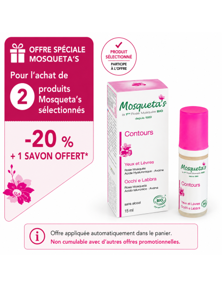 Crème Contour des Yeux Mosqueta’s – soin lissant à la Rose Musquée bio pour regard reposé et hydraté