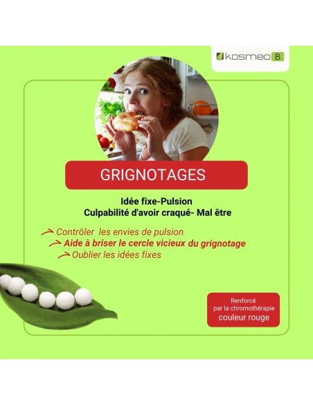 Fleurs de Bach Complexe Grignotages – Aide à réguler les envies compulsives et les émotions liées à l’alimentation