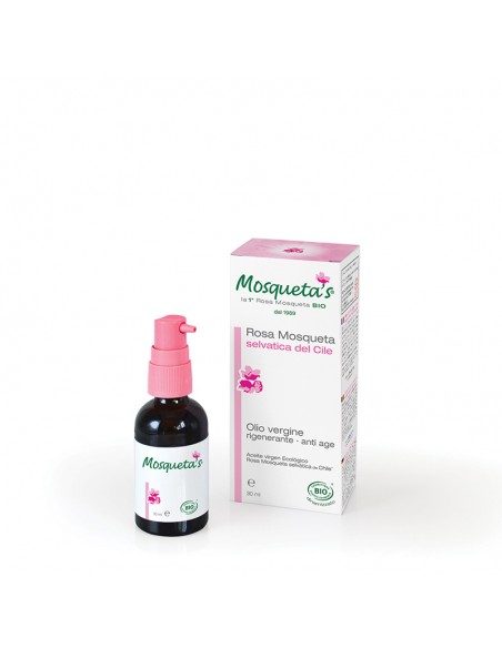 Huile de Rose Musquée du Chili Bio 30 ml Mosqueta’s – soin régénérant anti-âge et réparateur