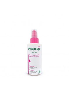 Gel Démaquillant Doux Mosqueta’s – nettoyant visage à la Rose Musquée bio pour peaux sensibles